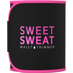 Sports Research, Sweet Sweat, пояс для похудения, большой, черный и розовый, 1 шт.