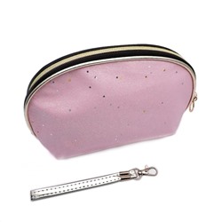 Sunflower Косметичка женская овальная блестящая 9945, золотой 7524