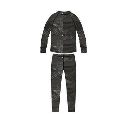 Термокомплект трикот. для мальчиков: фуфайка (футболка) с длин. рук, брюки для эпизод. использования