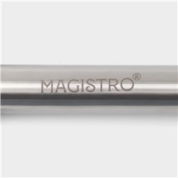 Овощечистка Magistro Solid, нержавеющая сталь, хромированная