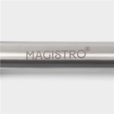 Овощечистка Magistro Solid, нержавеющая сталь, хромированная