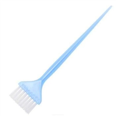 Dewal Кисть для окрашивания волос JPP048D-1 blue, пластик, голубой, белый ворс 2154
