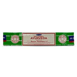 Ароматические палочки (благовония) «Аюрведа» Ayurveda Satya, Индия, 15 г
