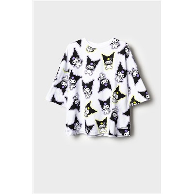 Фуфайка трикотажная для девочек (футболка) PLAYTODAY, 1243144