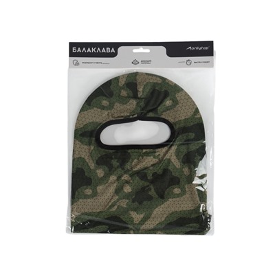 Маска - балаклава Camouflage, ONE SIZE, хаки