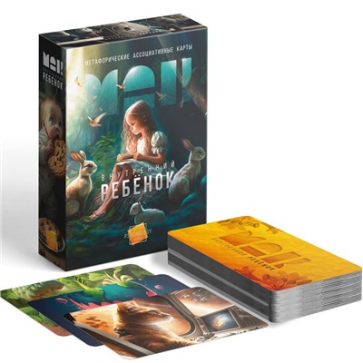 Метафорические ассоциативные карты «Внутренний ребёнок», 50 карт (7×12 см), 16+