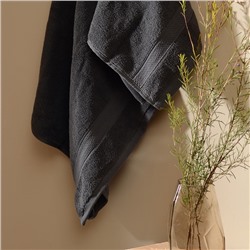 Полотенце махровое SL HOME: Classic «Гри Сандре», 90×150 см, хлопок 100%, серое