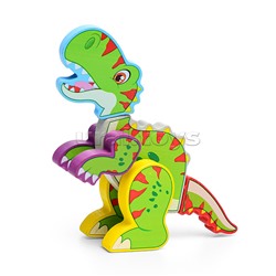 Пазлы "Животные" + доска для рисования