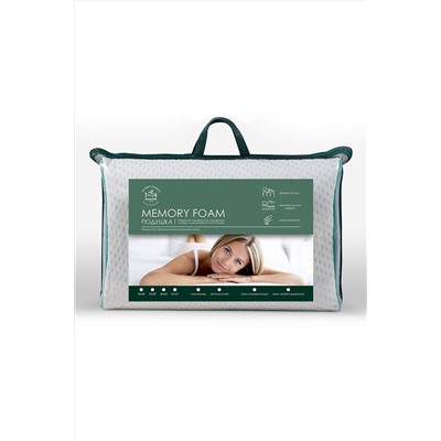 Подушка Memory foam ПМФ6-674п НАТАЛИ, 882416