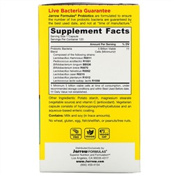 Jarrow Formulas, Jarro-Dophilus EPS, 5 миллиардов, 120 растительных капсул