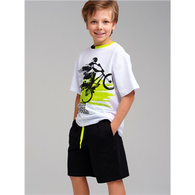 Комплект трикотажный для мальчиков: фуфайка (футболка), шорты