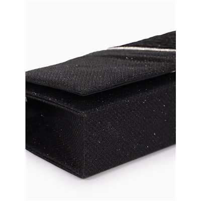 Сумка женская на магните, цвет чёрный