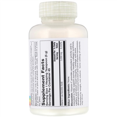 Solaray, Vitamin C Powder, 5,000 mg, 8 oz (227 g)