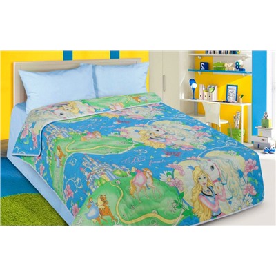 Покрывало детское из поплина - Принцесса