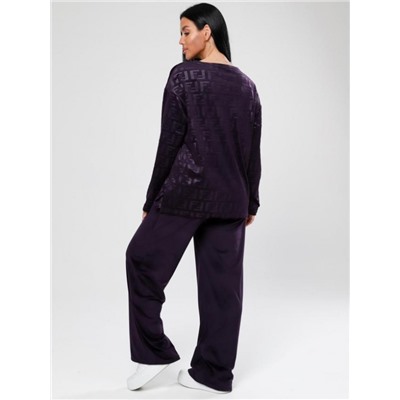 Костюм "Чарлот-Жаккард" (Сливовый)