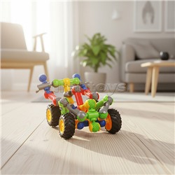 Конструктор "Супер гонка" (33 дет.) в коробке