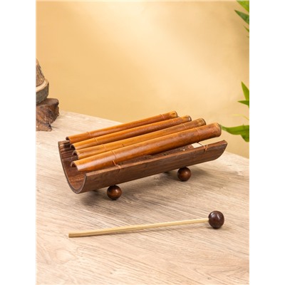 Сувенирный музыкальный инструмент «Ксилофон», 24×12×8.5 см, бамбук
