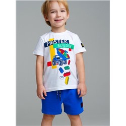 Комплект трикотажный для мальчиков: фуфайка (футболка), шорты