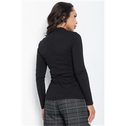 Лонгслив Авеню (черный) Б12394-30