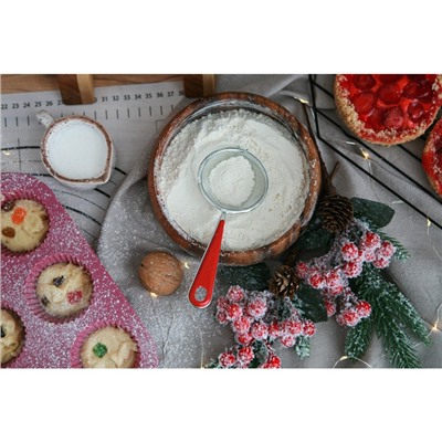 Набор сит Доляна, 3 шт., d=6/7/9 см, нержавеющая сталь, разноцветные