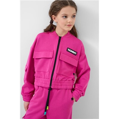 Толстовка трикотажная для девочек PLAYTODAY, 1240213