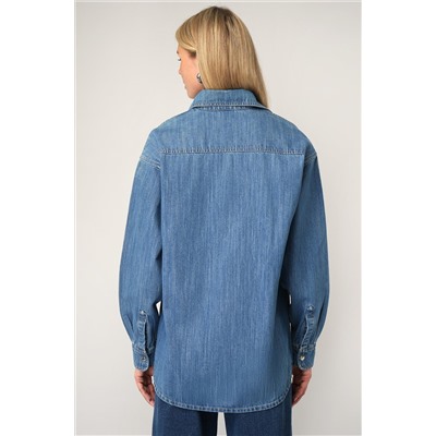 Женская джинсовая рубашка Happyfox