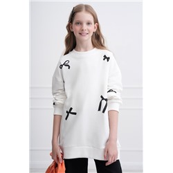 Свитшот оверсайз для девочки из футера трехнитки Happyfox