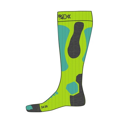 Термоноски трикотажные для девочек (высокие)