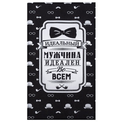 Кухонный набор 3 пр. «Джентльмен», фартук 60×70 см, прихватка 20×20 см, полотенце 35×60 см