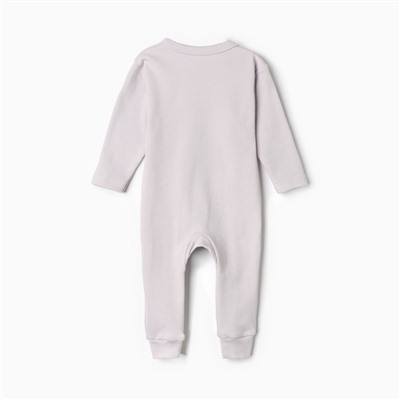 Комбинезон для девочки «Крошка Я» Sister, рост 86-92 см, серый