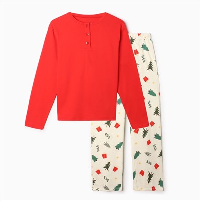 Пижама мужская KAFTAN Christmas tree, размер 54