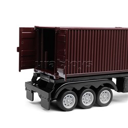 Набор машин "Контейнеровойз" с машинками и дорожными знаками, в коробке