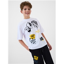 Комплект трикотажный для мальчиков: фуфайка (футболка), брюки