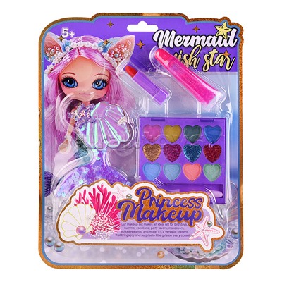 Набор детской косметики "Яркий макияж" в коробке