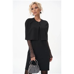 Жакет-кейп Лола (черный)