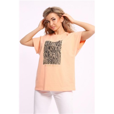 Футболка ДФУ-1047 (Персиковый)