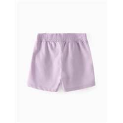 Шорты для девочки MINAKU, сиреневые, рост 128 см