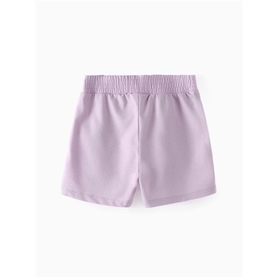 Шорты для девочки MINAKU, сиреневые, рост 128 см