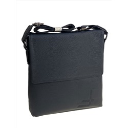 Сумка мужская из натуральной кожи, цвет черный