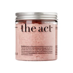 Детокс-скраб и соль для ванн The Act грейпфрут, расслабляющий, 300 мл