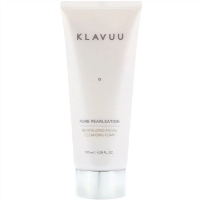 KLAVUU, Pure Pearlsation, освежающая пенка для умывания, 130 мл (4,39 жидк. унции)