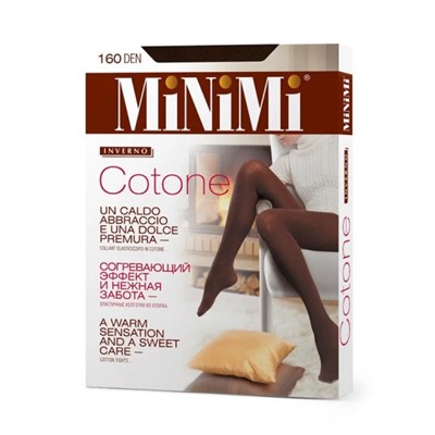 Колготки теплые, Minimi, Cotone 160