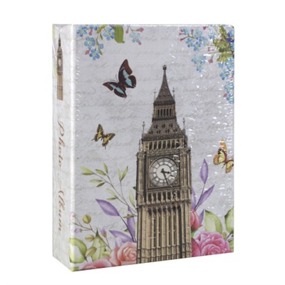 Фотоальбом 100 фото 10х15 Города / 9378 /уп 96/ микс 4 вида