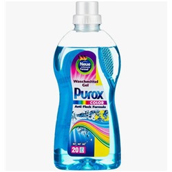 Гель для стирки Purox Color 5 в 1 CLOVIN Концентрат 1л , (20 стирок) 931686