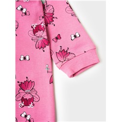 Комбинезон детский трикотажный для девочек, 3 шт в комплекте