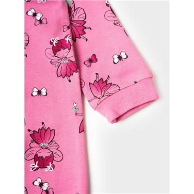 Комбинезон детский трикотажный для девочек, 3 шт в комплекте