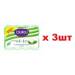 Duru Крем-мыло 1+1 4шт*90г Зеленый чай 3шт