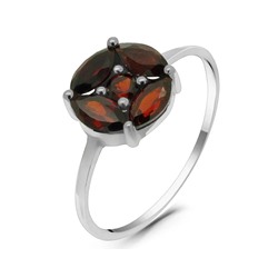 Кольцо из серебра гранат, Благодать2