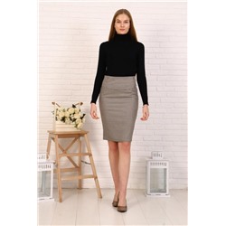 Юбка 0582з (Черн, бел, беж)