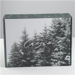 Коробка подарочная новогодняя складная «Зимняя сказка», 30.7×22×9.5 см, Новый год